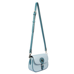 Sac à main femme épaule 007g bleu ciel
