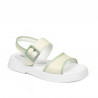 Sandales femme 5094 beige combiné