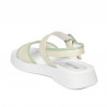 Sandales femme 5094 beige combiné