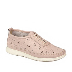 Mocassins femme 6061 poudre