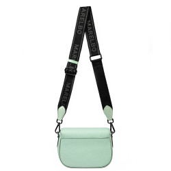 Sac à main femme bandoulière 007g vert menthe