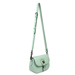 Sac à main femme bandoulière 007g vert menthe