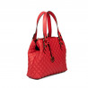 Sac à main pour femme 011g rouge corail