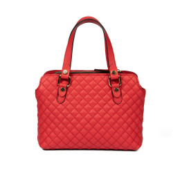 Sac à main pour femme 011g rouge corail