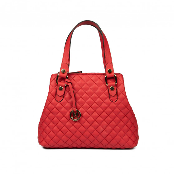 Sac à main pour femme 011g rouge corail Sac à main pour femme 011g rouge corail