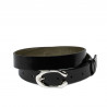 Ceinture femme 35m noir florantic