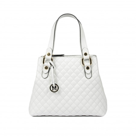 Sac à main femme bandoulière 011g blanc