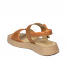 Sandales femme 5094 marron combiné
