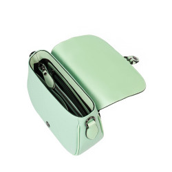 Sac à main femme bandoulière 007g vert menthe