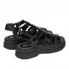 Sandales femme 5099 noir combiné