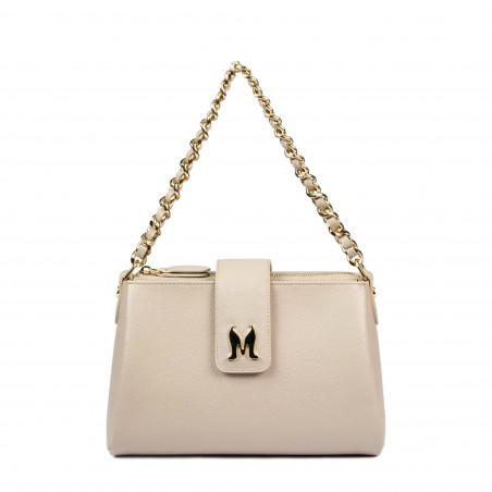 Sac à main femme à bandoulière 003g 01 beige