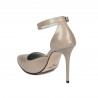 Chaussures élégantes femme 1296 vernis cappuccino