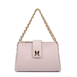 Sac à main pour femme à bandoulière 003g rose lilas