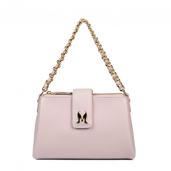 Sac à main pour femme à bandoulière 003g rose lilas