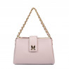 Sac à main pour femme à bandoulière 003g rose lilas
