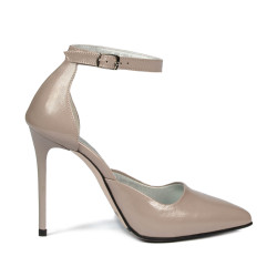 Chaussures élégantes femme 1296 vernis cappuccino