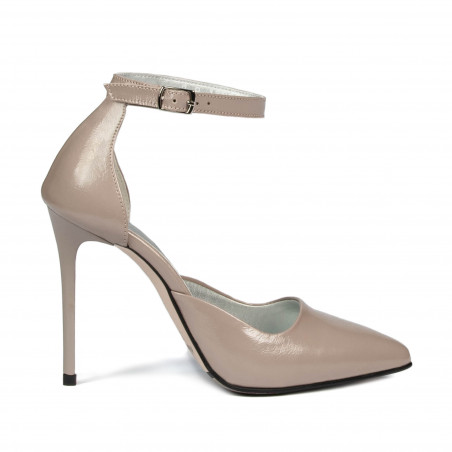 Chaussures élégantes femme 1296 vernis cappuccino