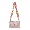 Sac à main pour femme à bandoulière 003g rose lilas