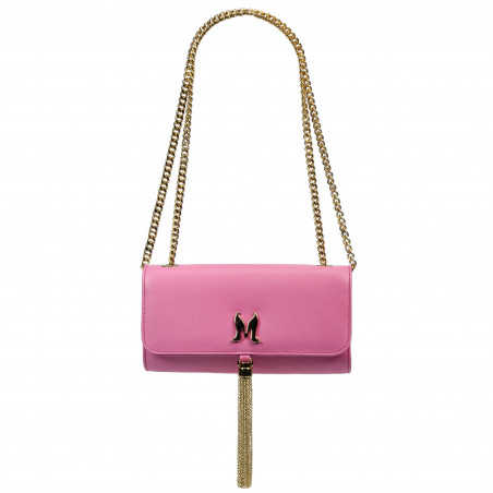 Sac à main femme épaule 008g fuchsia