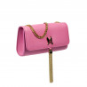 Sac à main femme épaule 008g fuchsia