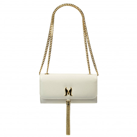 Sac à main pour femme 008g beige latte caviar