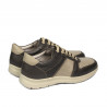 Baskets adolescents 384 kaki combiné