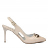Sandales femme 1294 beige nacré