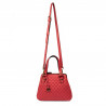 Sac à main pour femme 011g rouge corail
