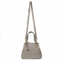 Sac à main femme à épaule 004g gris cendré