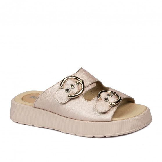 Sandales femme 5084-1 poudre nacré Sandales femme 5084-1 poudre nacré