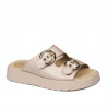 Sandales femme 5084-1 poudre nacré