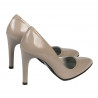 Chaussures élégantes femme 1276 vernis cappuccino