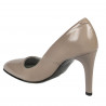 Chaussures élégantes femme 1276 vernis cappuccino