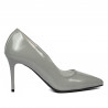 Chaussures élégantes femme 1293 vernis gris