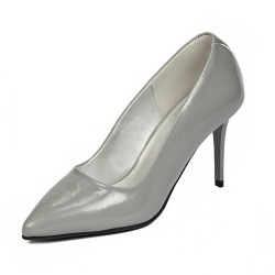 Chaussures élégantes femme 1293 vernis gris