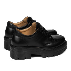 Chaussures décontractées femme 6064 noir combiné