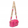 Sac à main femme à bandoulière 006g rose caviar