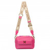 Sac à main femme à bandoulière 006g rose caviar