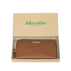 Portefeuille femme 200g cuir marron