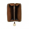 Portefeuille femme 200g cuir marron