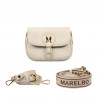 Sac à main femme bandoulière 007g crème café