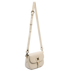 Sac à main femme bandoulière 007g crème café
