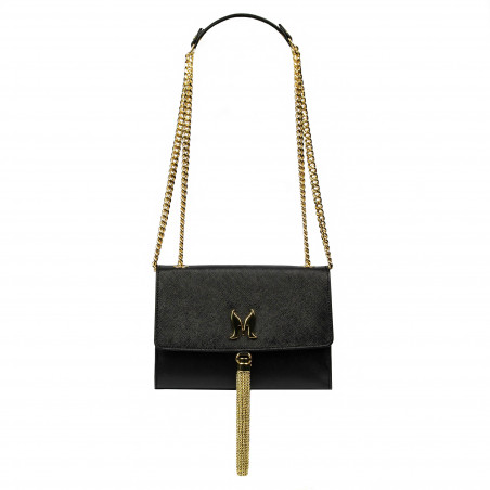 Sac à main pour femme 009g noir saffiano