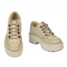 Chaussures casual femme 6064 beige combiné