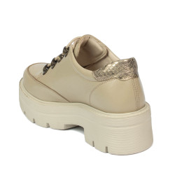 Chaussures casual femme 6064 beige combiné