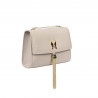 Sac femme à bandoulière 009g beige caviar