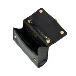 Sac à main pour femme 009g noir saffiano