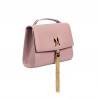 Sac à main femme bandoulière 009g rose saffiano