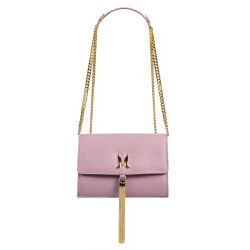 Sac à main pour femme bandoulière 009g violet saffiano