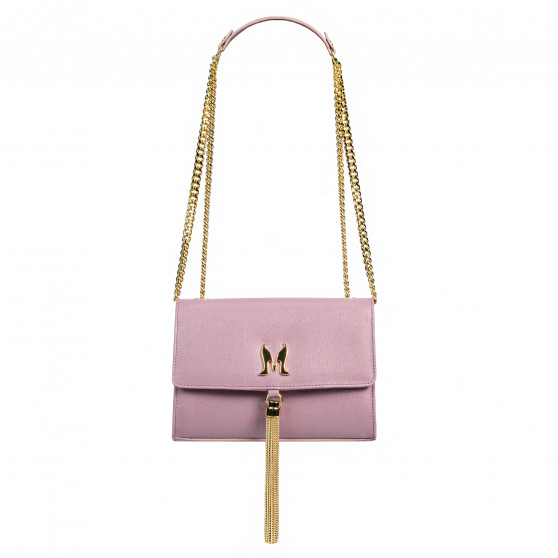 Sac à main pour femme bandoulière 009g violet saffiano